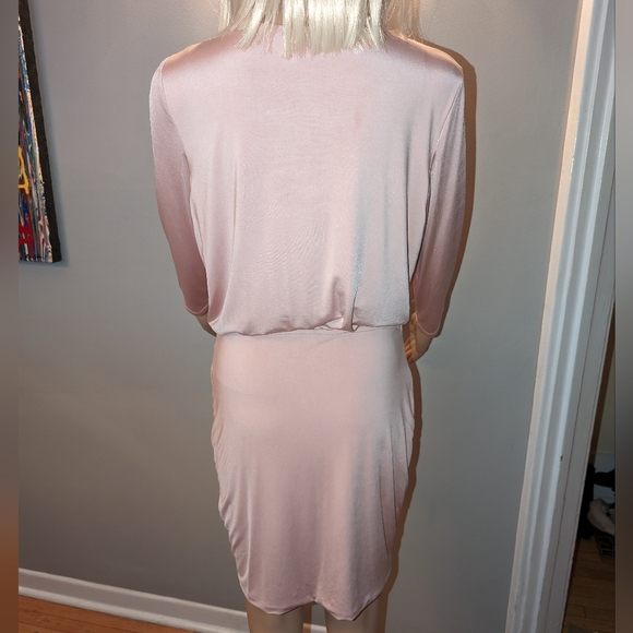 Lovers&friends REVOLVE Dress. Sexy Blush Pink/Nude. Size Medium - Picture 4 of 7